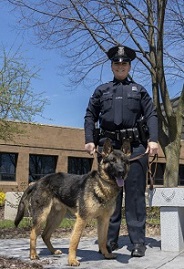 Officer Stacey Simon & K9 Becker