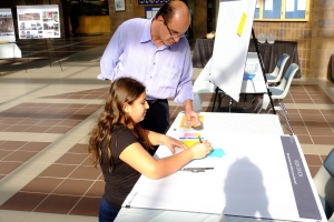 Master Plan Open House-Vision Station Display