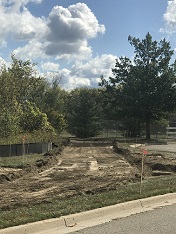 Park under construction