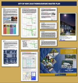 Throughfare Master Plan Poster