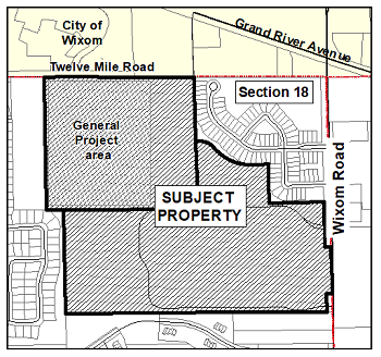 CATHOLIC CENTRAL NORTH CAMPUS, JSP 22-37, for REVISED SPECIAL LAND USE PERMIT, PRELIMINARY SITE PLAN, WETLAND PERMIT, WOODLAND PERMIT, AND STORMWATER management PLAN APPROVAL