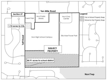 RECEIVE COMMENTS AND CONSIDER ADOPTION OF PROPOSED MAP AND TEXT AMENDMENTS TO THE CITY OF NOVI MASTER PLAN FOR LAND USE