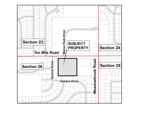 Novi Methodist Play Area JSP23-44 For Special Land Use and Preliminary Site Plan Approvals