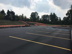 Parking spots at Wildlife Woods Park