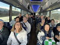 Novi Travelers Riding on a Bus