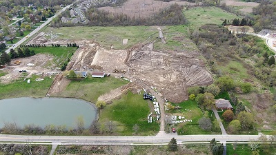 Drone View of Bosco Fields