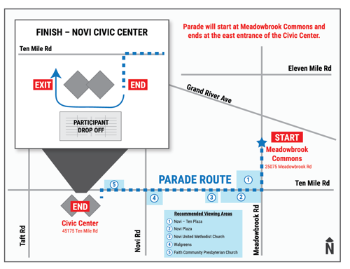 2024 Memorial Day Parade Route