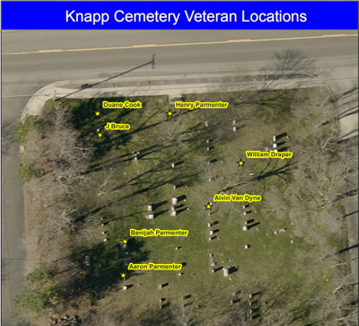 Cemetery Map - Knapp Cemetery - preview image